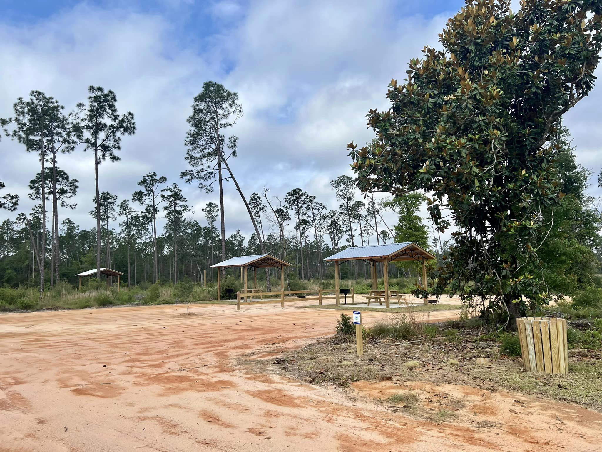 Wolf Pond South camp sites